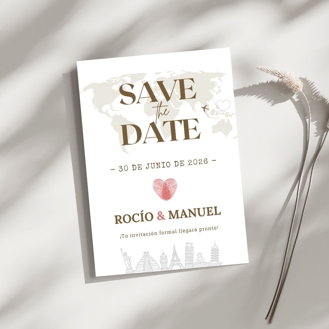 wanderlust Save The Date